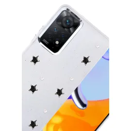 Newface Xiaomi Redmi Note 11 Pro Fiyonk Desenli Kapak - Desen 7