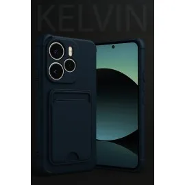 Newface Xiaomi Redmi Note 14 4G Kelvin Kartvizitli Silikon - Açık Yeşil