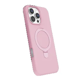 Newface Apple Iphone 16 Pro Regal Magsafe Standlı Kapak - Açık Pembe