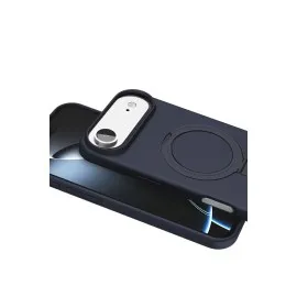 Newface Apple iPhone 17 Air Regal Magsafe Standlı Kapak - Lacivert