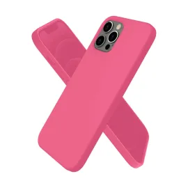 Newface Iphone 12 Pro Kılıf First Silikon - Pembe