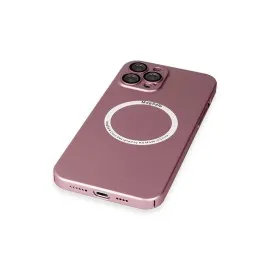 Newface Iphone 12 Pro Kılıf Jack Magneticsafe Lens Silikon - Rose Gold