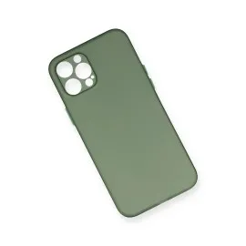 Newface Iphone 12 Pro Kılıf Pp Ultra İnce Kapak - Yeşil