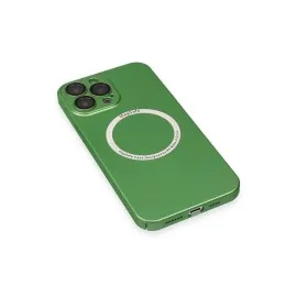 Newface Iphone 13 Pro Kılıf Jack Magneticsafe Lens Silikon - Yeşil