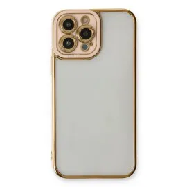 Newface Iphone 13 Pro Max Kılıf Liva Lens Silikon - Pudra