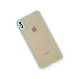 Newface Iphone Xs Max Kılıf Montreal Silikon Kapak - Turkuaz