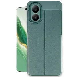 Newface Oppo A38 Kılıf Auto Focus Kapak - Koyu Yeşil