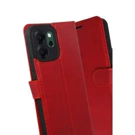 Newface Oppo Reno 14F Trend S Plus Kapaklı Kılıf - Kırmızı