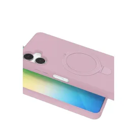 Newface Samsung Galaxy A06 Regal Magsafe Standlı Kapak - Açık Pembe