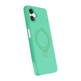 Newface Samsung Galaxy A06 Regal Magsafe Standlı Kapak - Yeşil