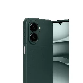 Newface Samsung Galaxy A07 Auto Focus Karbon Kapak - Koyu Yeşil