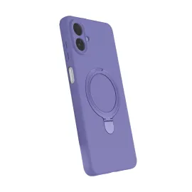 Newface Samsung Galaxy A07 4G Regal Magsafe Standlı Kapak - Lila