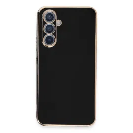 Newface Samsung Galaxy A54 5G Kılıf Volet Silikon - Siyah
