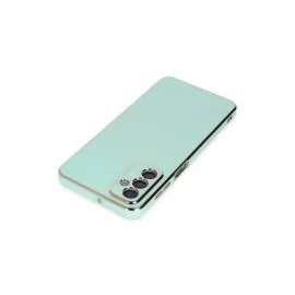 Newface Samsung Galaxy M23 Kılıf Volet Silikon - Açık Yeşil