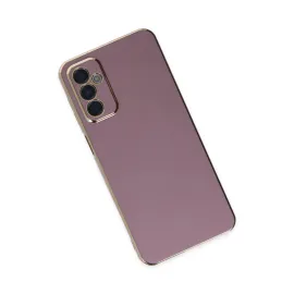 Newface Samsung Galaxy M23 Kılıf Volet Silikon - Mor