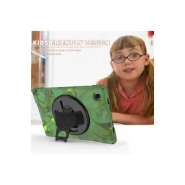 Newface Samsung Galaxy T220 Tab A7 Lite 8.7 Kılıf Amazing Tablet Kapak - Kamuflaj