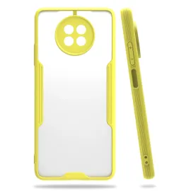 Newface Xiaomi Mi 10T Lite Kılıf Platin Silikon - Sarı