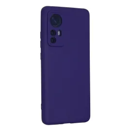 Newface Xiaomi Mi 12 Kılıf Nano Içi Kadife Silikon - Mor