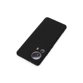 Newface Xiaomi Mi 13 Lite Kılıf Nano Içi Kadife Silikon - Siyah