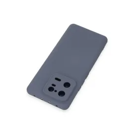 Newface Xiaomi Mi 13 Pro Kılıf Nano Içi Kadife Silikon - Gri