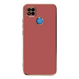 Newface Xiaomi Redmi 9C Kılıf Volet Silikon - Kırmızı