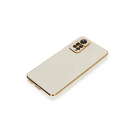 Newface Xiaomi Redmi Note 12 Pro 4G Kılıf Volet Silikon - Beyaz