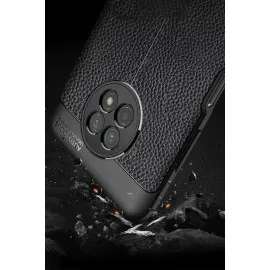 Newface Xiaomi Redmi Note 9 5G Kılıf Auto Focus Kapak - Kırmızı