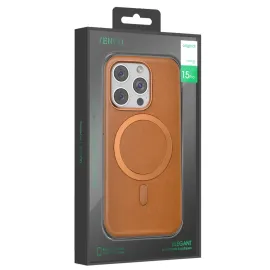 Venco Iphone 16 Pro Puskas Magsafe Kapak - Açık Kahve