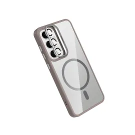 Joko Samsung Galaxy S25 Remim Lensli Magsafe Standlı Kapak - Titan Gri