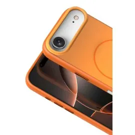 Newface Apple Iphone 17 Air Neva Magsafe Kapak - Turuncu