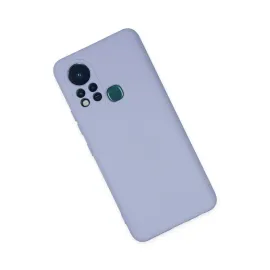 Newface İnfinix Hot 11S Kılıf Nano Içi Kadife Silikon - Lila