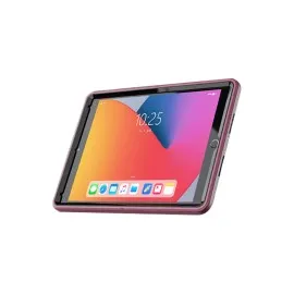 Newface Ipad 10.2 (7.nesil) Kılıf Hand Strap Tablet Kılıfı - Mürdüm