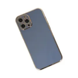Newface Iphone 12 Pro Max Kılıf Volet Silikon - Mavi