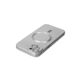 Newface Iphone 14 Plus Kılıf Moshi Lens Magneticsafe Silikon - Gümüş
