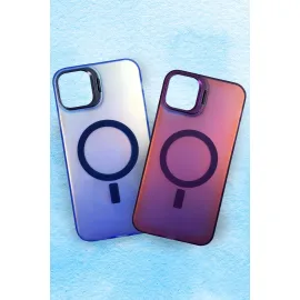 Newface Iphone 16 Plus Kılıf Primera Magsafe Standlı Kapak - Lacivert