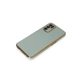 Newface Oppo A16 Kılıf Volet Silikon - Açık Yeşil