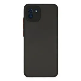 Newface Samsung Galaxy A03 Kılıf Montreal Silikon Kapak - Siyah
