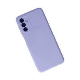 Newface Samsung Galaxy A04S Kılıf Nano Içi Kadife Silikon - Lila