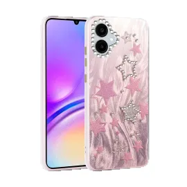 Newface Samsung Galaxy A06 Kılıf Blade Aynalı Desenli Kapak - Desen 7