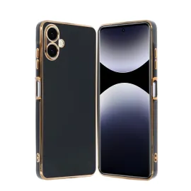 Newface Samsung Galaxy A06 Kılıf Volet Silikon - Siyah