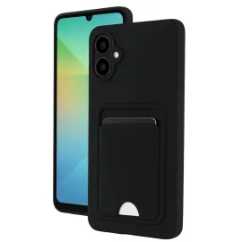 Newface Samsung Galaxy A07 Kelvin Kartvizitli Silikon - Siyah