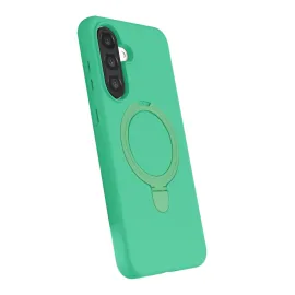 Newface Samsung Galaxy A17 5G Regal Magsafe Standlı Kapak - Yeşil