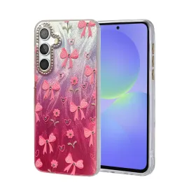 Newface Samsung Galaxy A36 Kılıf Blade Aynalı Desenli Kapak - Desen 3