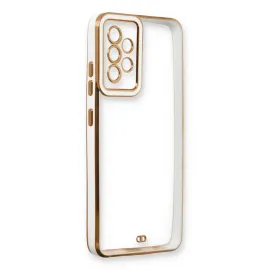 Newface Samsung Galaxy A53 5G Kılıf Liva Lens Silikon - Beyaz