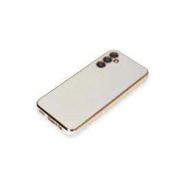 Newface Samsung Galaxy M14 5G Kılıf Volet Silikon - Beyaz