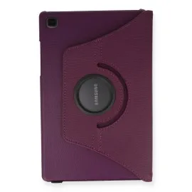 Newface Samsung Galaxy T500 Tab A7 10.4 Kılıf 360 Tablet Deri Kılıf - Mürdüm