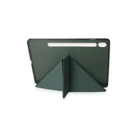 Newface Samsung Galaxy T870 Tab S7 11 Kılıf Kalemlikli Mars Tablet Kılıfı - Koyu Yeşil