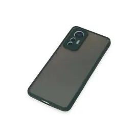 Newface Xiaomi Mi 12 Lite Kılıf Montreal Silikon Kapak - Yeşil