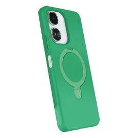Newface Xiaomi Redmi 13C Regal Magsafe Standlı Kapak - Yeşil