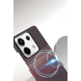 Newface Xiaomi Redmi Note 13 Pro 4G Vega Magsafe Kapak - Gri